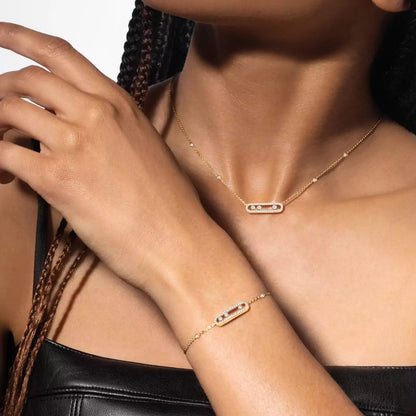 [Super CiCi]Pav¨¦ Baby Move Diamond Bracelet