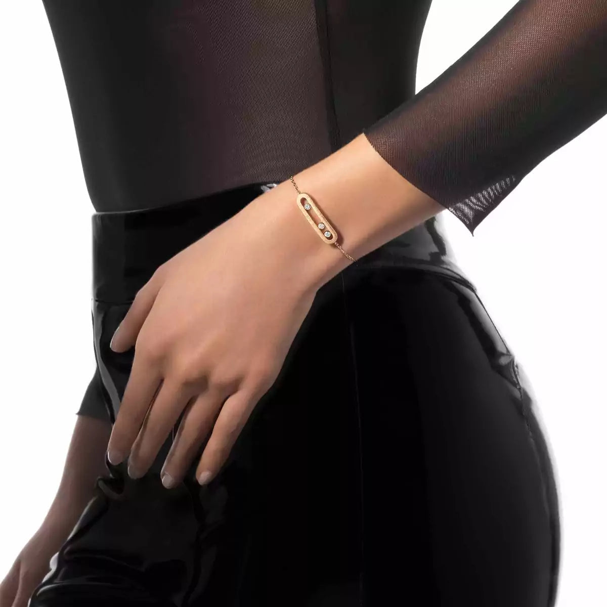[Super CiCi]Move Classique Cisel¨¦ bracelet