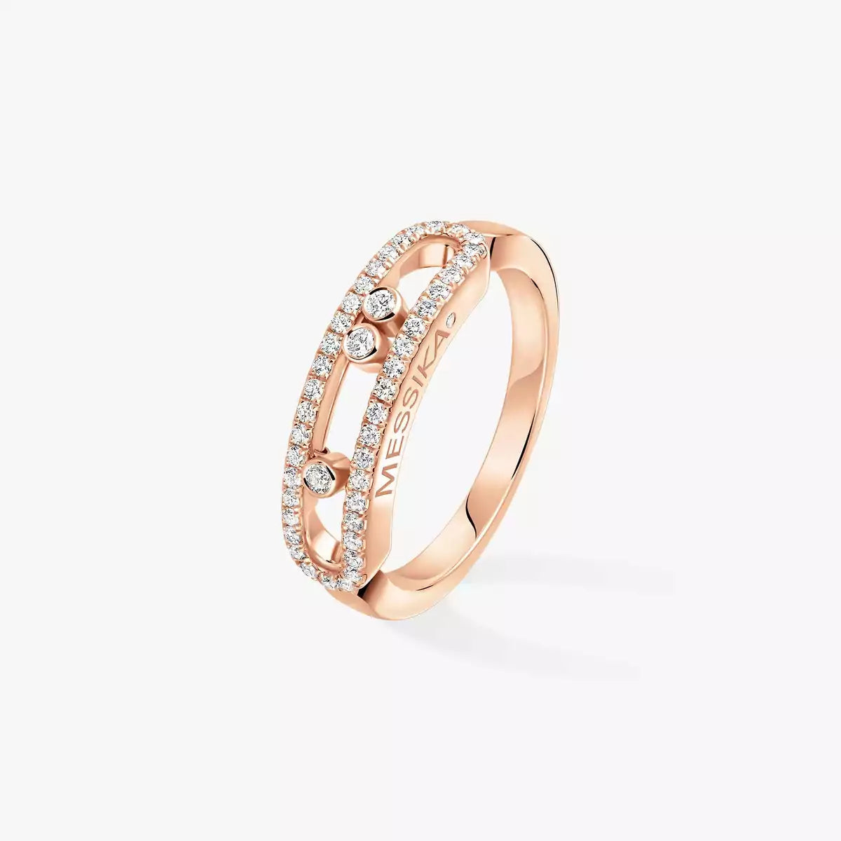 [Super CiCi] Baby Move Gold Diamond Pave_ Ring