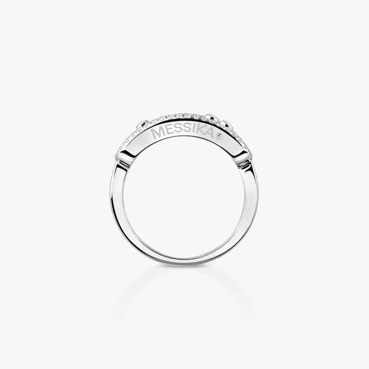 [Super CiCi] Baby Move Gold Diamond Pave_ Ring