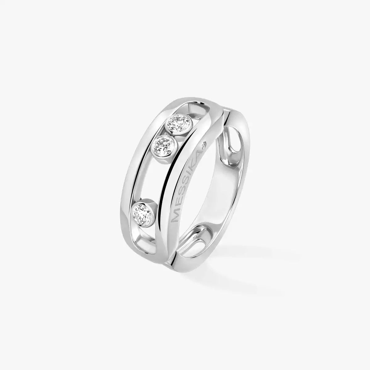 [Super CiCi] MoveGold Diamond Ring