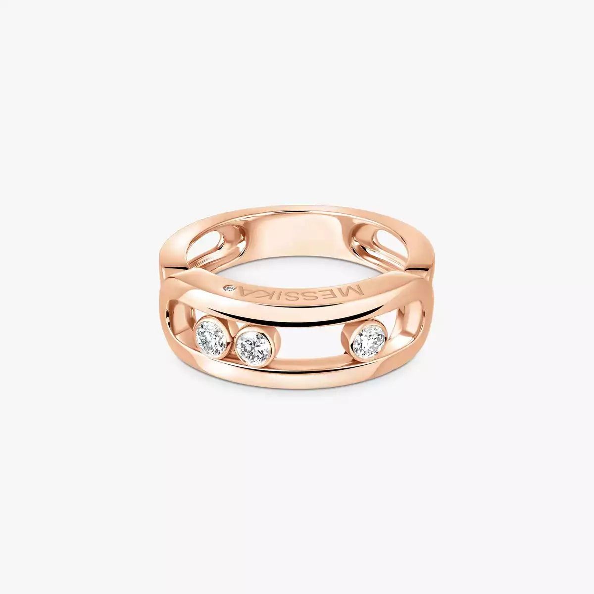[Super CiCi] MoveGold Diamond Ring
