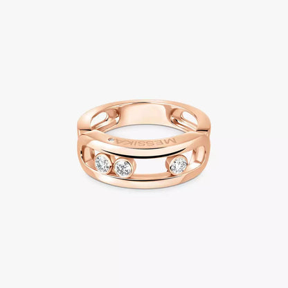 [Super CiCi] MoveGold Diamond Ring
