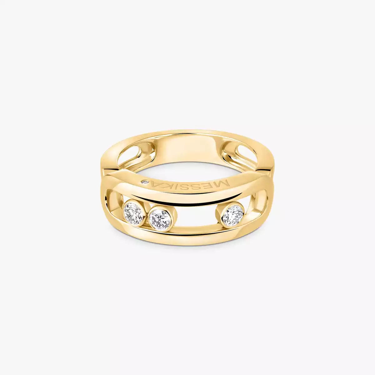 [Super CiCi] MoveGold Diamond Ring