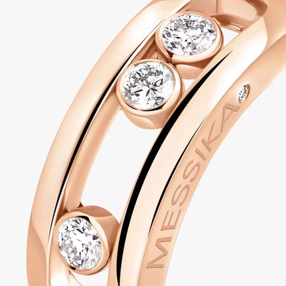 [Super CiCi] MoveGold Diamond Ring
