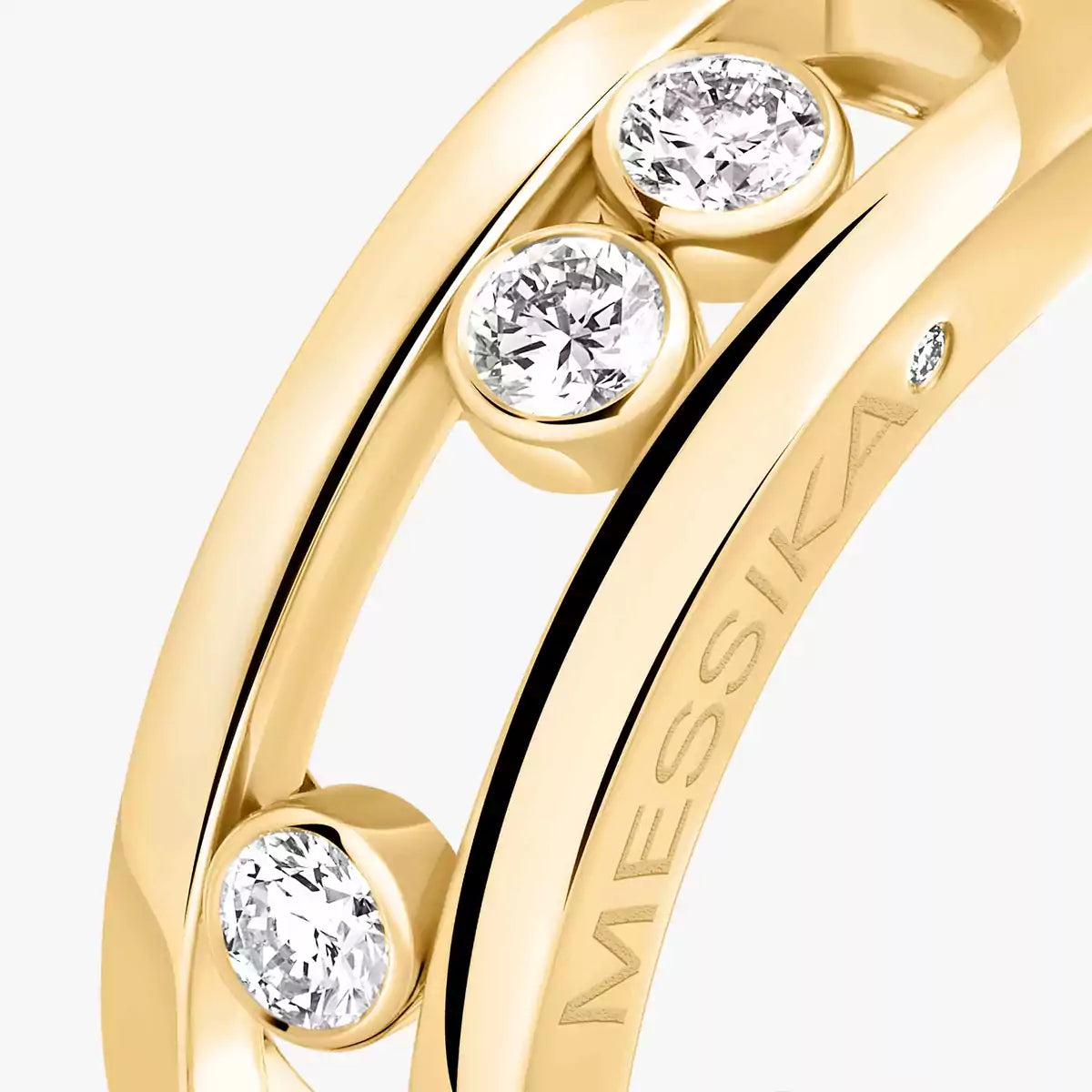 [Super CiCi] MoveGold Diamond Ring