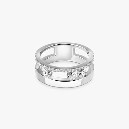 [Super CiCi] Move Romane Diamond Ring
