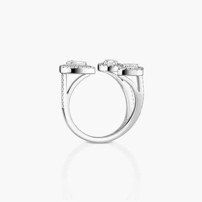 [Super CiCi]  Diamond Ring 0,25ct My Twin Trilogy