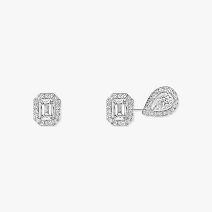 [Super CiCi]Diamond Earrings 0,10ct My Twin 1+2