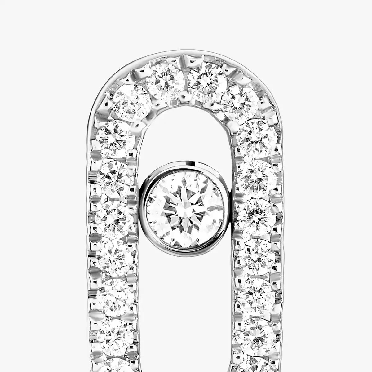 [Super CiCi]Move Uno Diamond Earrings