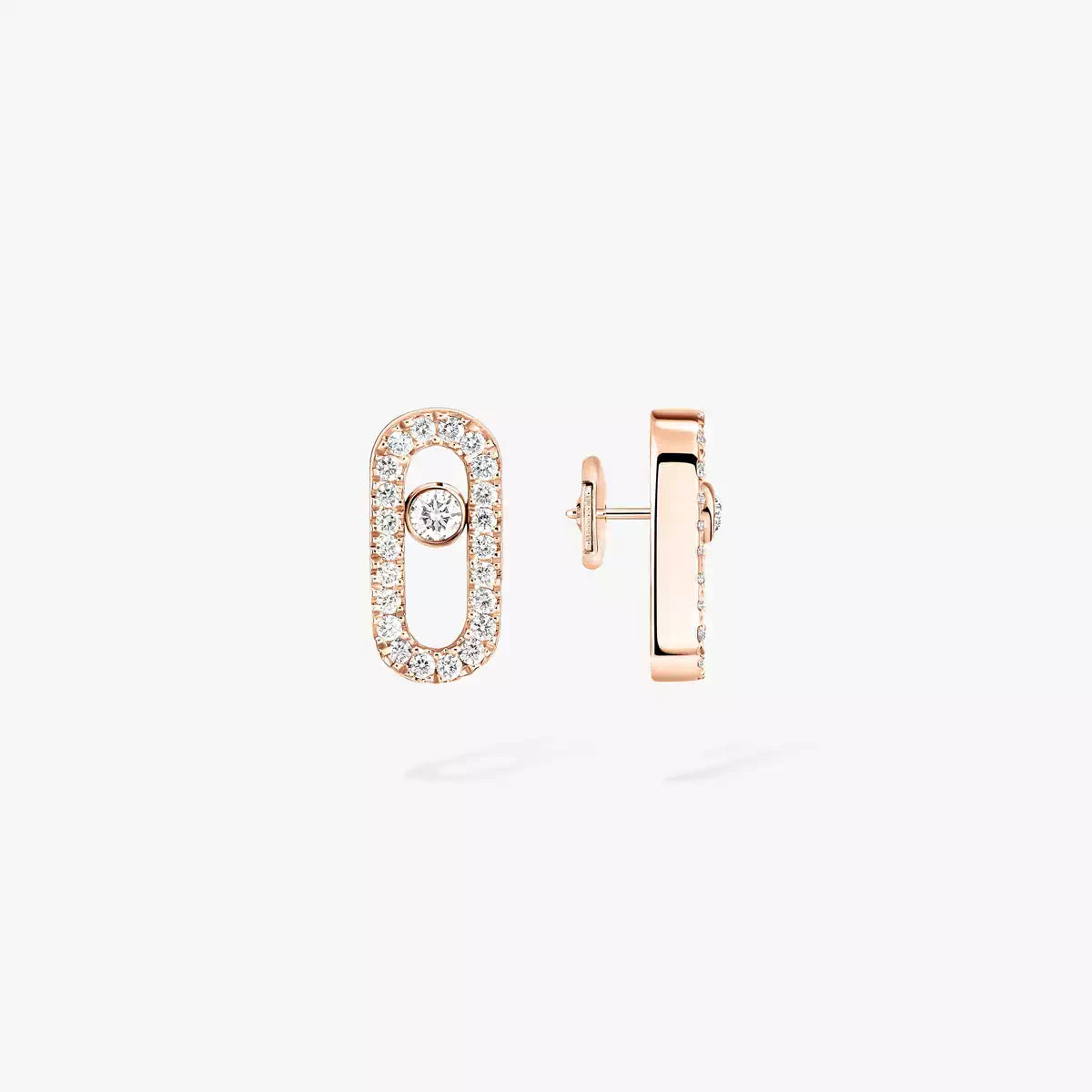 [Super CiCi]Move Uno Diamond Earrings