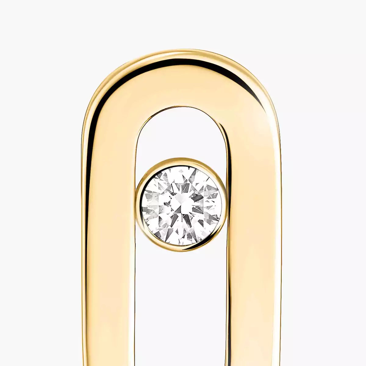 [Super CiCi]Move Uno Diamond Stud Earrings