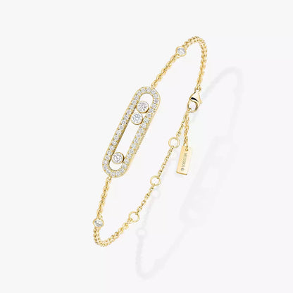 [Super CiCi]Pav¨¦ Baby Move Diamond Bracelet