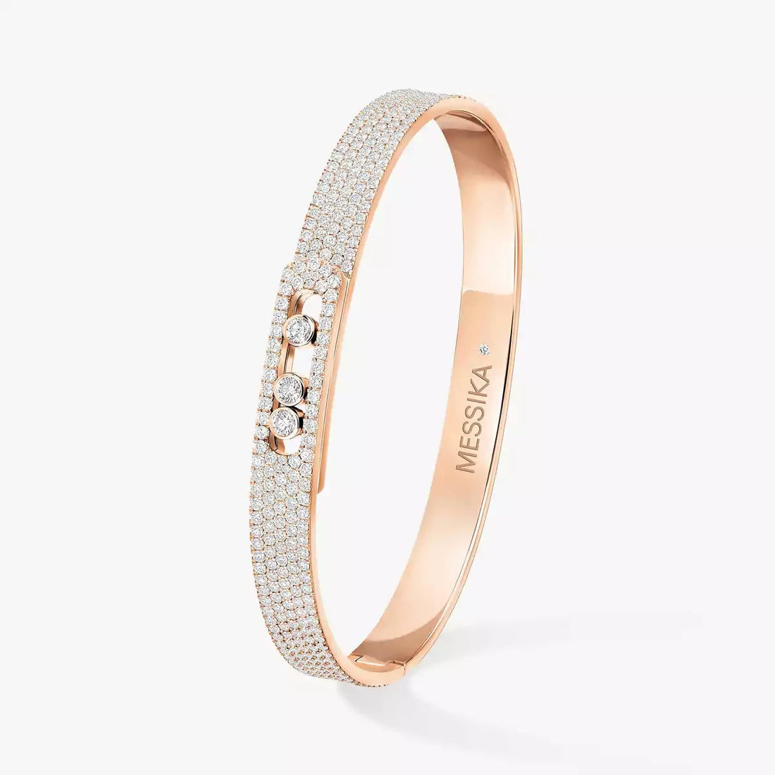 [Super CiCi]Move Noa Full Pav¨¦ Diamond Bangle Bracelet
