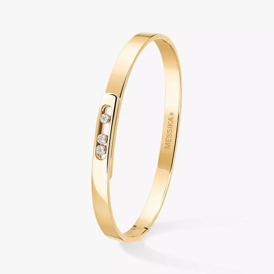 [Super CiCi]Move Noa Diamond Bangle Bracelet