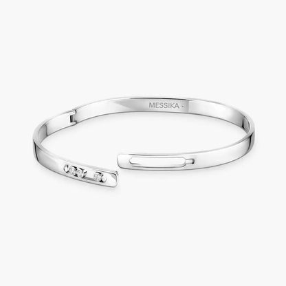 [Super CiCi]Move Noa Diamond Bangle Bracelet