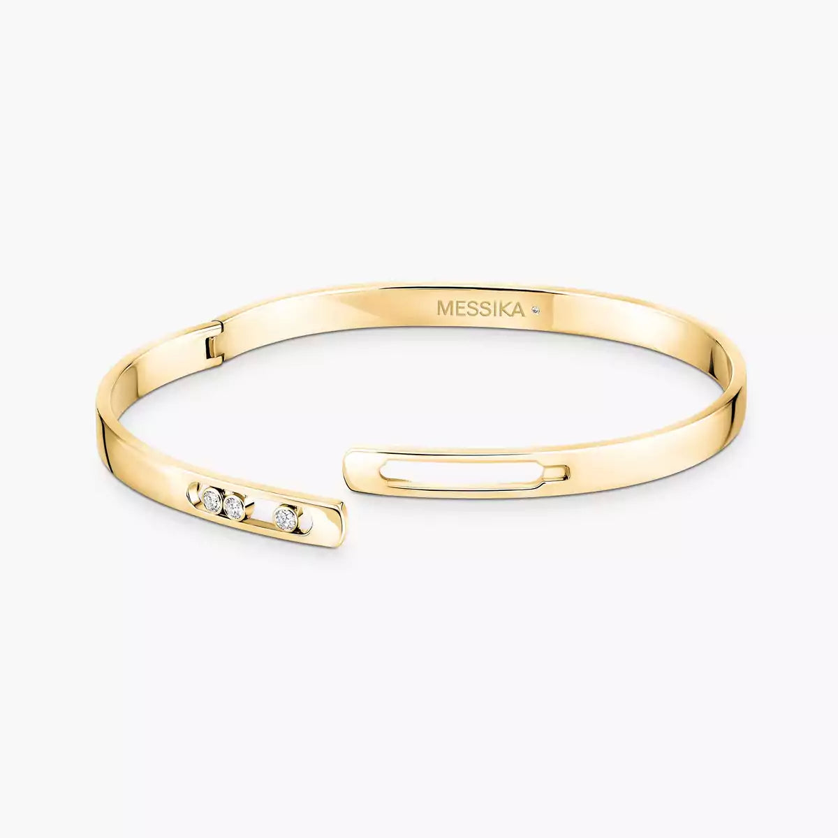 [Super CiCi]Move Noa Diamond Bangle Bracelet