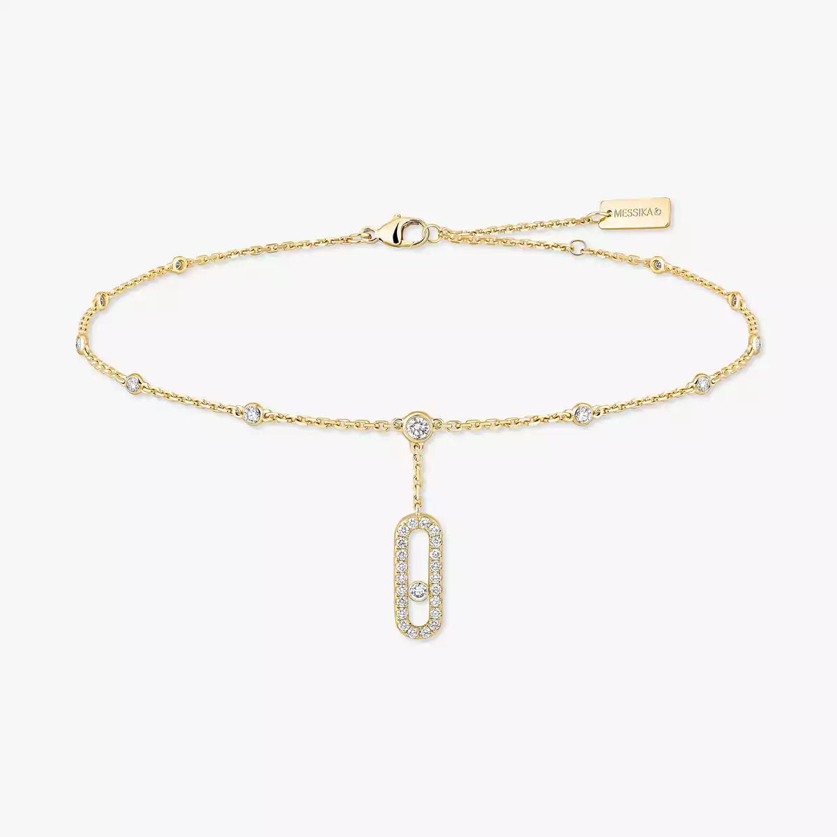[Super CiCi] Move Uno pav¨¦ ankle bracelet