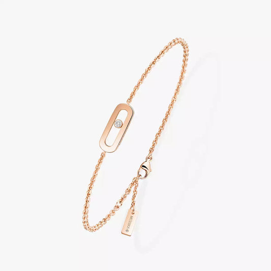 [Super CiCi]Move Uno Diamond Bracelet