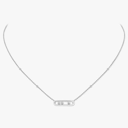 [Super CiCi] Baby Move Gold Diamond Necklace