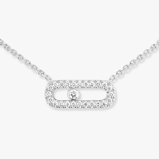 [Super CiCi]Diamond Necklace Move Uno