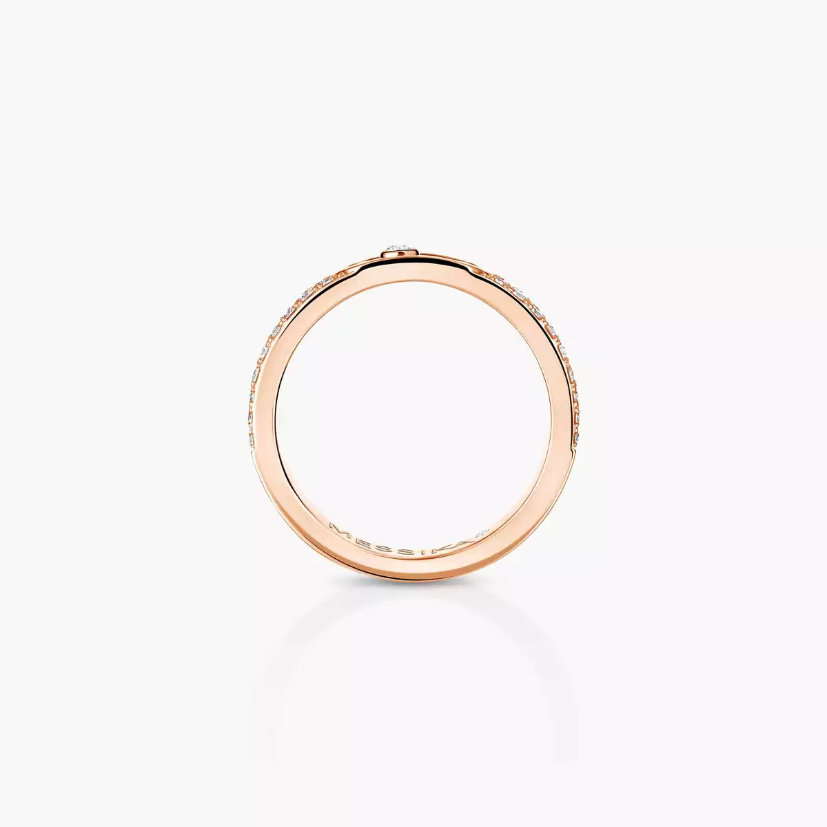 [Super CiCi]Move Joaillerie Pave Diamond Wedding Ring