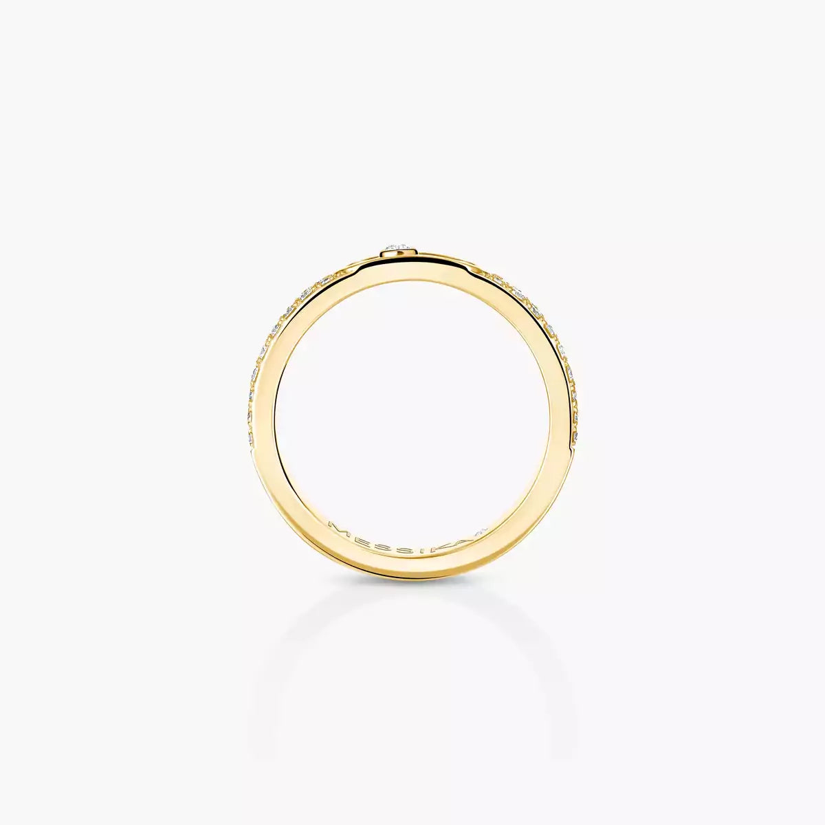 [Super CiCi]Move Joaillerie Pave Diamond Wedding Ring