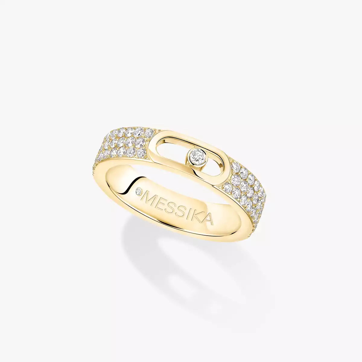 [Super CiCi]Move Joaillerie Pave_ Diamond Wedding Ring