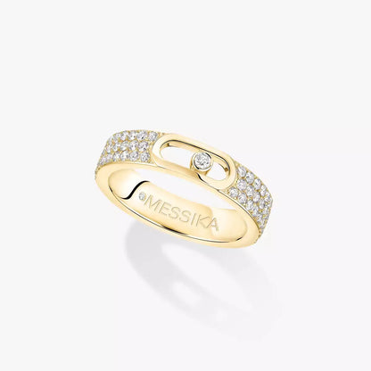 [Super CiCi]Move Joaillerie Pave_ Diamond Wedding Ring
