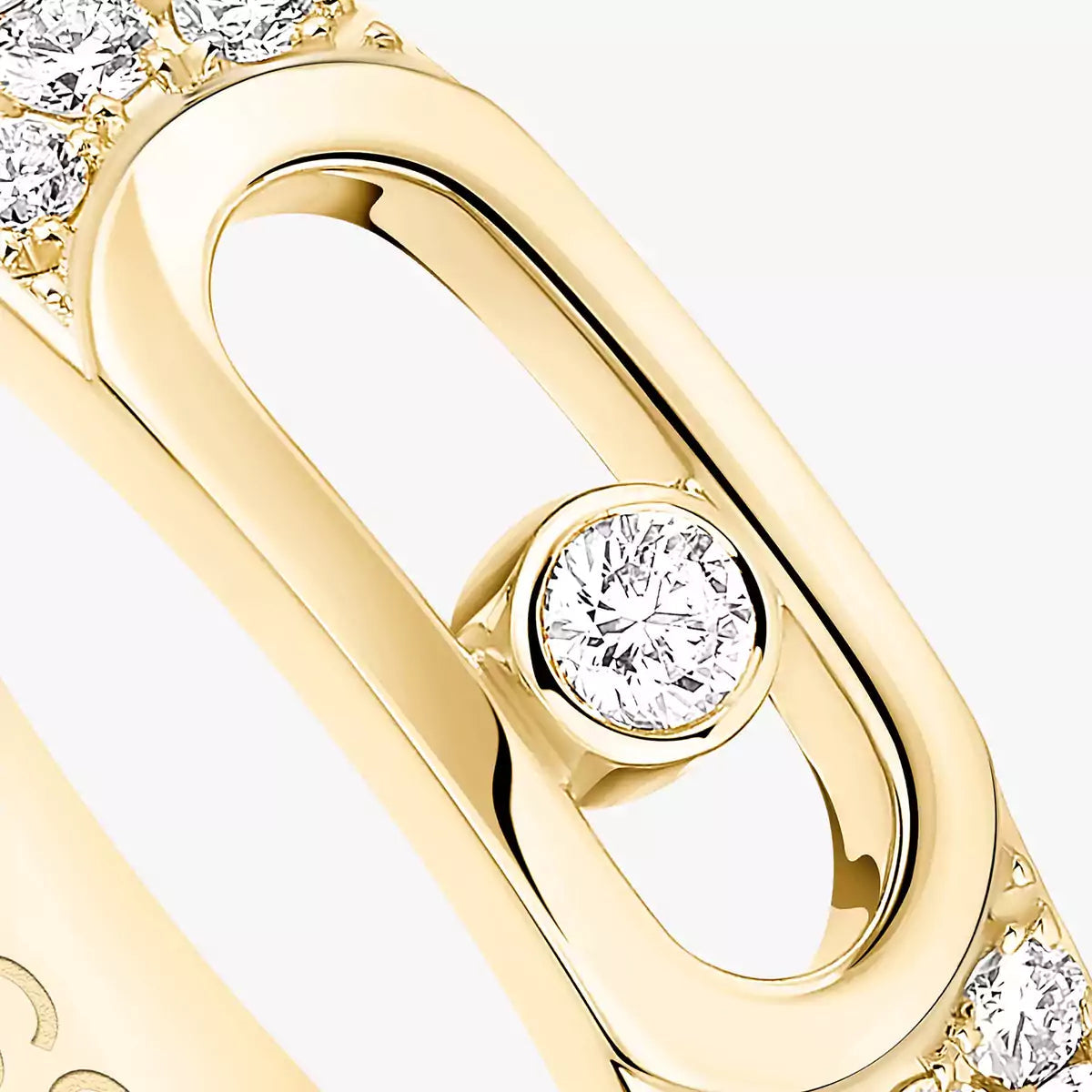[Super CiCi]Move Joaillerie Pave Diamond Wedding Ring