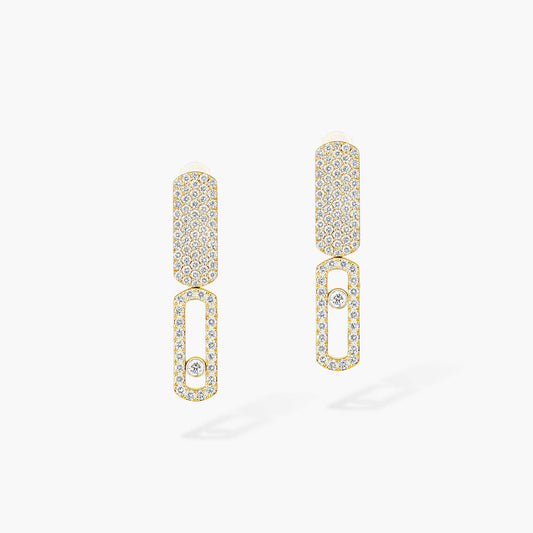 [Super CiCi]Imperial Move SM Diamond Earrings