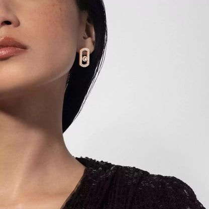 [Super CiCi]So Move Pave_-Set Diamond Earrings in Silver