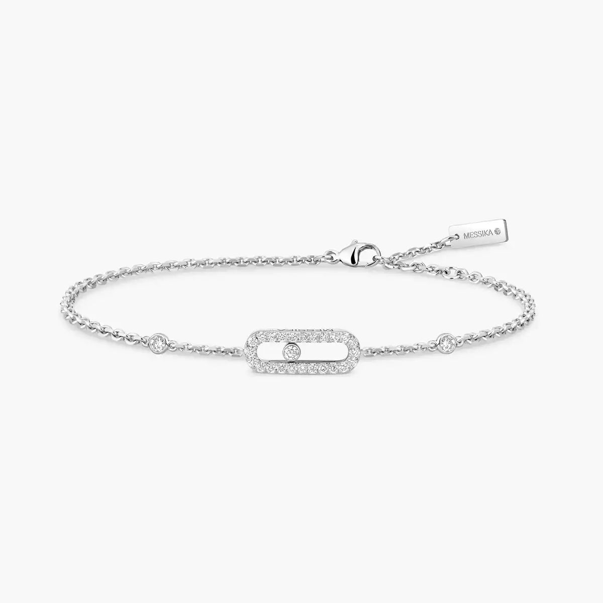 [Super CiCi]Move Uno Diamond Bracelet