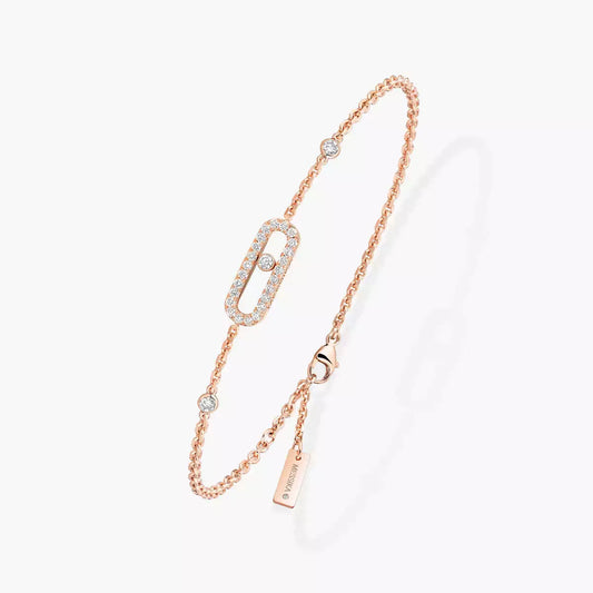 [Super CiCi]Move Uno Diamond Bracelet
