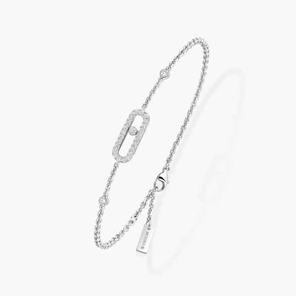 [Super CiCi]Move Uno Diamond Bracelet