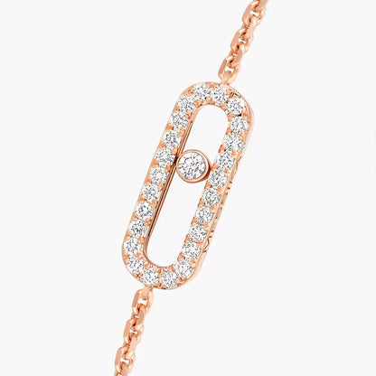 [Super CiCi]Move Uno Diamond Bracelet