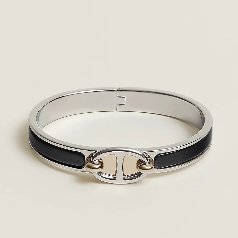 [Super CiCi ]CLIC CHAINE SILVER BRACELET