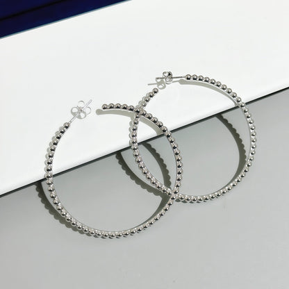 [Super CiCi] SMOOTH BEAD STUD EARRINGS