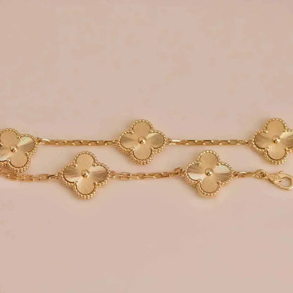 [Super CiCi ] CLOVER 5 MOTIF LASER BRACELET COLLECTION