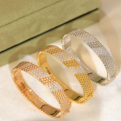 [Super CiCi]  FIVE-ROW DIAMOND BRACELET