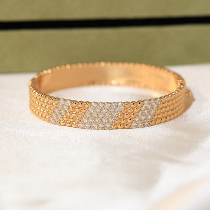 [Super CiCi]  FIVE-ROW DIAMOND BRACELET