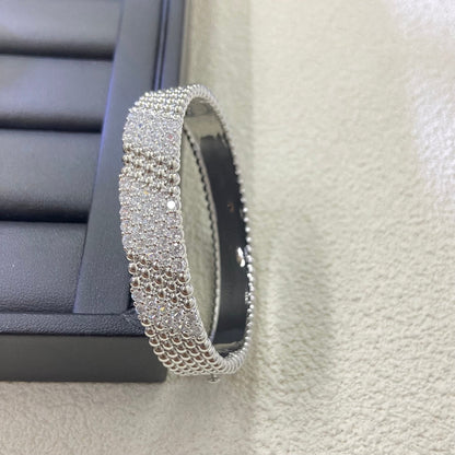 [Super CiCi]  FIVE-ROW DIAMOND BRACELET