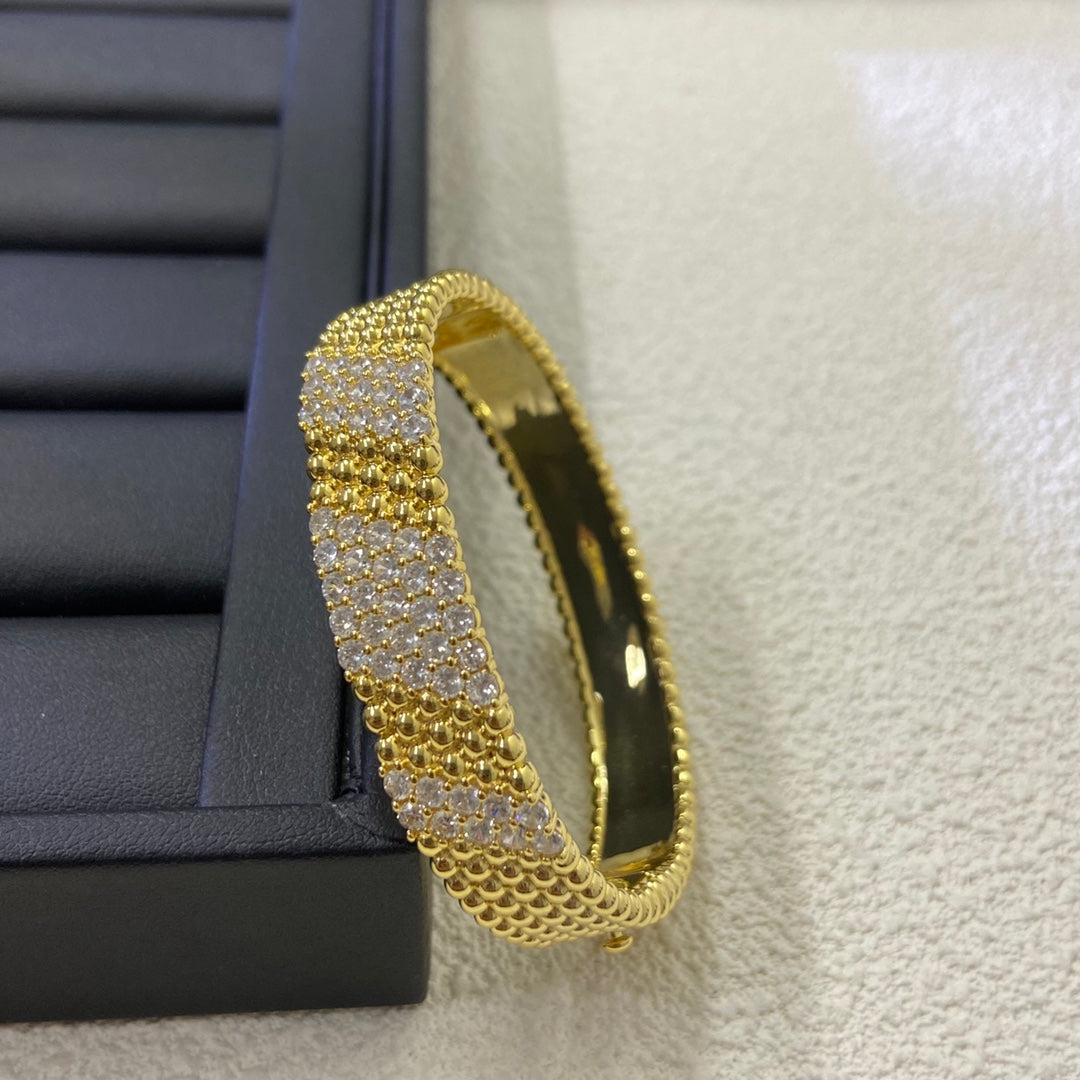 [Super CiCi]  FIVE-ROW DIAMOND BRACELET