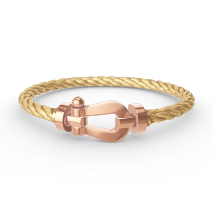 [Super CiCi ]FORCE LARGE HORSESHOE NO DIAMOND BRACELET ROSE GOLD