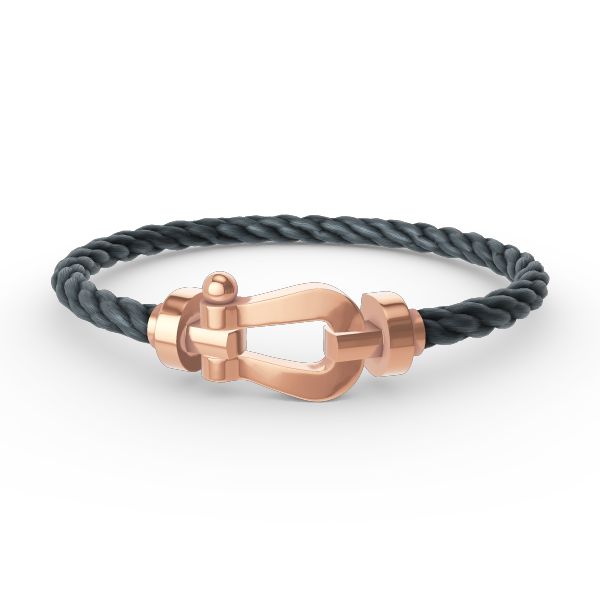 [Super CiCi ]FORCE LARGE HORSESHOE NO DIAMOND BRACELET ROSE GOLD