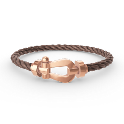 [Super CiCi ]FORCE LARGE HORSESHOE NO DIAMOND BRACELET ROSE GOLD