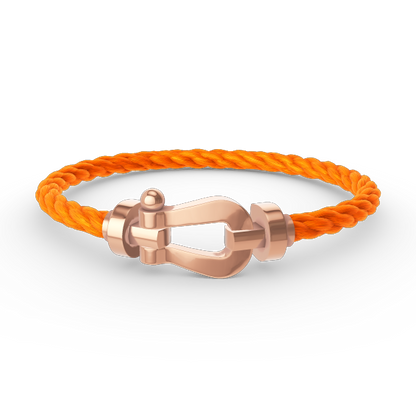 [Super CiCi ]FORCE LARGE HORSESHOE NO DIAMOND BRACELET ROSE GOLD
