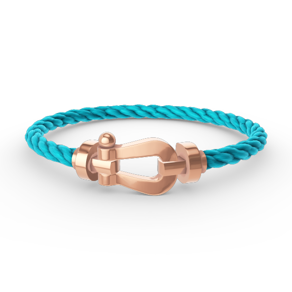[Super CiCi ]FORCE LARGE HORSESHOE NO DIAMOND BRACELET ROSE GOLD