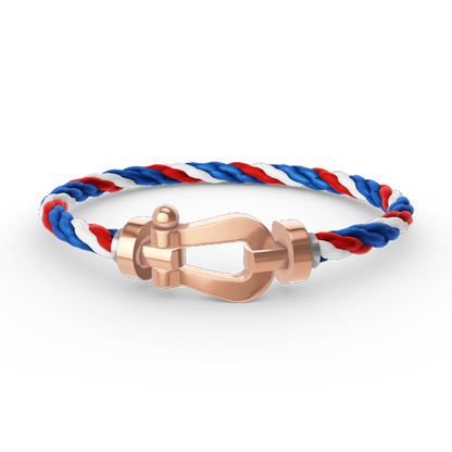 [Super CiCi ]FORCE LARGE HORSESHOE NO DIAMOND BRACELET ROSE GOLD