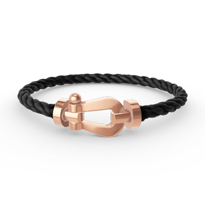 [Super CiCi ]FORCE LARGE HORSESHOE NO DIAMOND BRACELET ROSE GOLD